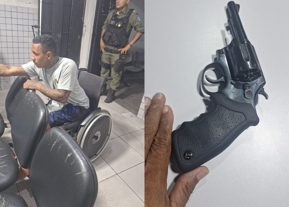 Jovem é baleado próximo ao 8º BPM no Dirceu e dá entrada no HUT