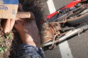 Jovem fica gravemente ferido em acidente na PI-115, em São Miguel do Tapuio (Foto: Reprodução) Jovem fica gravemente ferido em acidente na PI-115, em São Miguel do Tapuio (Foto: Reprodução)