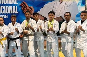 Jovens atletas de Porto se destacam em competições regionais com cinco medalhas (Foto: Reprodução/Redes Sociais) Jovens atletas de Porto se destacam em competições regionais com cinco medalhas (Foto: Reprodução/Redes Sociais)