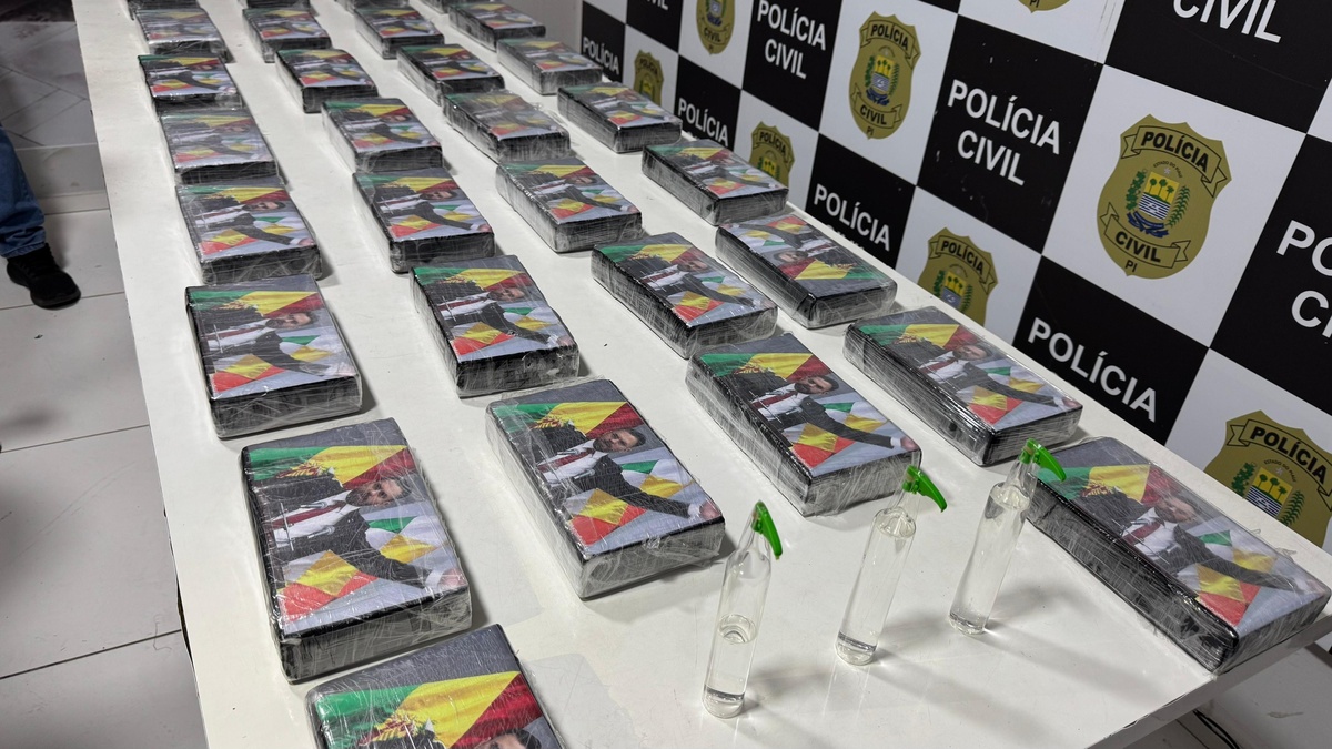 Justiça mantém prisão de estudante de enfermagem flagrado com tabletes de cocaína avaliados em R$ 3,5 mi no Piauí