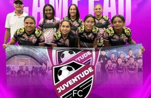 Juventude vence Meninas da Vila e conquista título de Futsal Feminino em Beneditinos (Foto: Reprodução/Redes sociais) Juventude vence Meninas da Vila e conquista título de Futsal Feminino em Beneditinos (Foto: Reprodução/Redes sociais)
