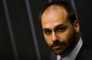 Licença de Eduardo Bolsonaro termina e ausências passam a contar na Câmara (Foto: Marcelo Cmargo/Agência Brasil) Licença de Eduardo Bolsonaro termina e ausências passam a contar na Câmara (Foto: Marcelo Cmargo/Agência Brasil)
