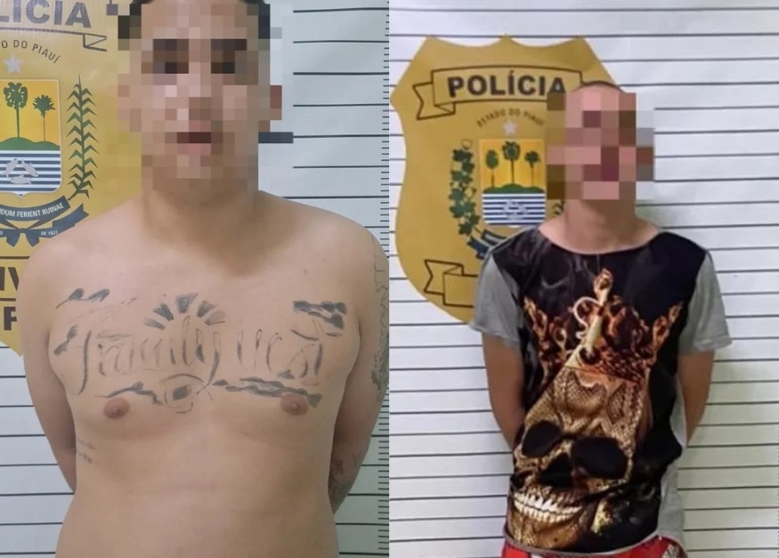 'Lourinho' e 'LC' são presos suspeitos de matar jovem estrangulado em Luís Correia