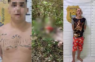 'Lourinho' e 'LC' são presos suspeitos de matar jovem estrangulado em Luís Correia (Foto: Divulgação/PMPI) 'Lourinho' e 'LC' são presos suspeitos de matar jovem estrangulado em Luís Correia (Foto: Divulgação/PMPI)