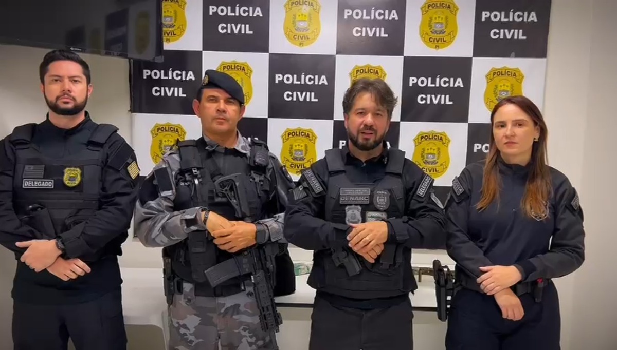Membros do PCC estão entre 14 presos em megaoperação do Denarc no Norte do Piauí