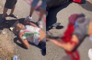 Motociclista morre após perder a perna em grave acidente na BR-343 (Foto: Reprodução) Motociclista morre após perder a perna em grave acidente na BR-343 (Foto: Reprodução)