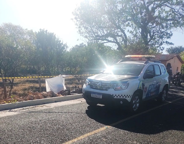 Motociclista morre após perder controle e sair da pista em Cocal dos Alves