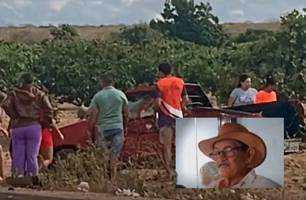 Motorista morre em grave colisão entre pick-up e caminhonete na PI-378, em Pio IX (Foto: Reprodução) Motorista morre em grave colisão entre pick-up e caminhonete na PI-378, em Pio IX (Foto: Reprodução)