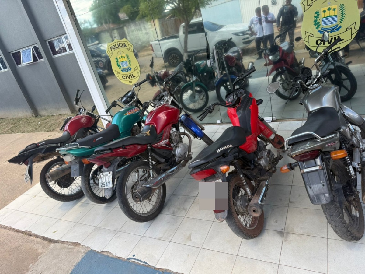 Motos adulteradas divulgadas para venda na internet são apreendidas em Piripiri