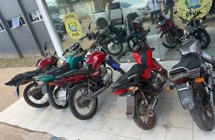 Motos adulteradas divulgadas para venda na internet são apreendidas em Piripiri (Foto: Divulgação/Polícia Civil/Ascom)