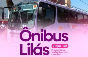 Ônibus Lilás chega a São Gonçalo do Piauí com ações de combate à violência contra a mulher (Foto: Reprodução/Redes Sociais) Ônibus Lilás chega a São Gonçalo do Piauí com ações de combate à violência contra a mulher (Foto: Reprodução/Redes Sociais)