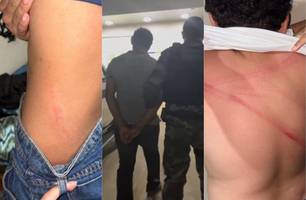 Pai é preso em flagrante após espancar os próprios filhos em Simplício Mendes (Foto: Divulgação/Polícia Civil) Pai é preso em flagrante após espancar os próprios filhos em Simplício Mendes (Foto: Divulgação/Polícia Civil)