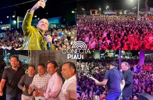 Palmeira do Piauí celebra 63 anos com shows de Amado Batista e Junior Vianna (Foto: Conecta Piauí) Palmeira do Piauí celebra 63 anos com shows de Amado Batista e Junior Vianna (Foto: Conecta Piauí)