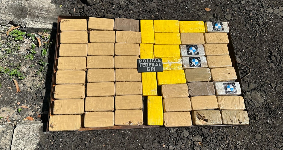 PF deflagra operação e apreende mais de 300 kg de drogas