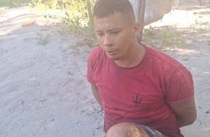 PM prende 'Chinês', comparsa de assaltante baleado na zona Sudeste de Teresina (Foto: Reprodução)