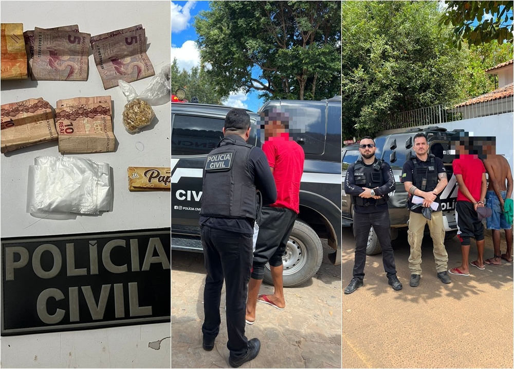 Polícia Civil cumpre mandados e realiza prisões em Angical