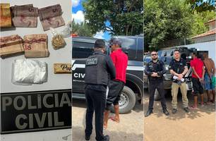 Polícia Civil cumpre mandados e realiza prisões em Angical (Foto: Reprodução)