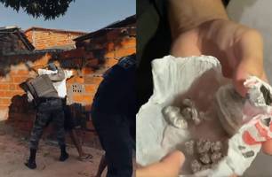 Polícia deflagra operação em área conhecida como 'Cracolândia' em Parnaíba (Foto: Reprodução/PC) Polícia deflagra operação em área conhecida como 'Cracolândia' em Parnaíba (Foto: Reprodução/PC)