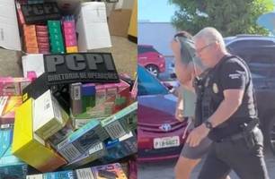 Polícia fecha ponto de venda de vapers em casa de luxo na zona Sul de Teresina (Foto: Divulgação/DEOP) Polícia fecha ponto de venda de vapers em casa de luxo na zona Sul de Teresina (Foto: Divulgação/DEOP)