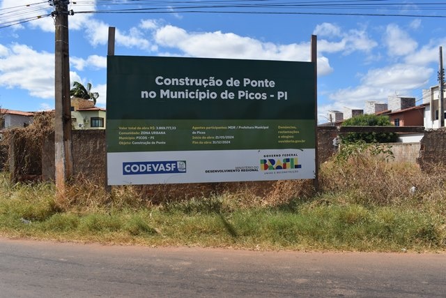 Ponte liga a Avenida Severo Eulálio ao Bairro Boa Vista