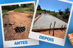 Prefeitura de Cocal recupera ponte da Comunidade Extremas, garantindo segurança (Foto: Reprodução) Prefeitura de Cocal recupera ponte da Comunidade Extremas, garantindo segurança (Foto: Reprodução)