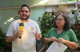 Proprietária de floricultura explica como a empresa foi alvo dos criminosos (Foto: Conecta Piauí) Proprietária de floricultura explica como a empresa foi alvo dos criminosos (Foto: Conecta Piauí)