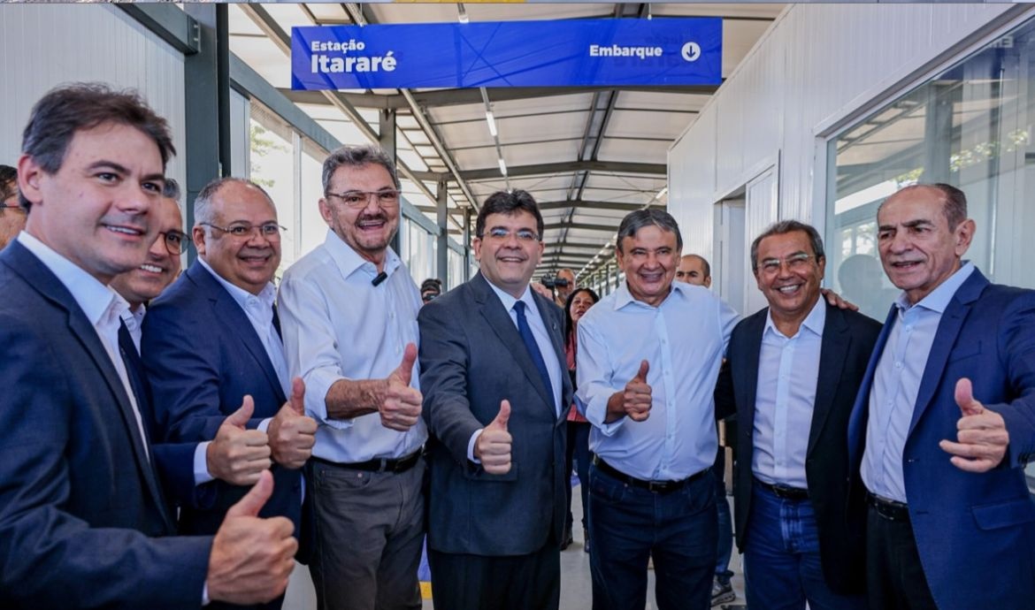 Rafael Fonteles entrega Estação Itararé e inicia nova fase do Metrô de Teresina