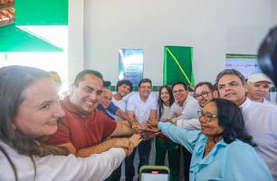 Rafael Fonteles entrega obras em Corrente e participa da Expocorrente 2025 (Foto: Louany Naira) Rafael Fonteles entrega obras em Corrente e participa da Expocorrente 2025 (Foto: Louany Naira)