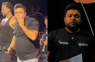 Rick Rocha se pronuncia após agressão durante show em Luciara (MT) (Foto: Reprodução)