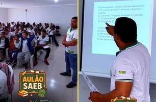São Gonçalo do Piauí realiza primeiro Aulão SAEB para reforçar aprendizagem de estudantes (Foto: Reprodução/Redes Sociais) São Gonçalo do Piauí realiza primeiro Aulão SAEB para reforçar aprendizagem de estudantes (Foto: Reprodução/Redes Sociais)