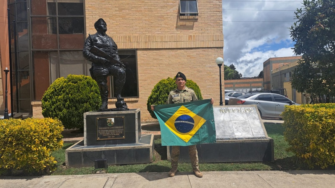 Sargento do Bope é o 1º piauiense a concluir curso antiterrorismo na Colômbia