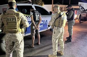 Segundo o relatório da ocorrência, o suspeito já era conhecido pela prática de tráfico na região (Foto: Divulgação/BEPI)