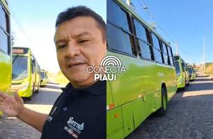 Sem receber benefícios, motoristas de ônibus sugerem nova paralisação em Teresina (Foto: Reprodução/Instagram) Sem receber benefícios, motoristas de ônibus sugerem nova paralisação em Teresina (Foto: Reprodução/Instagram)