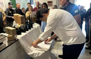 SSP entrega equipamentos de radiocomunicação de última geração para Polícia Penal (Foto: Divulgação/Ascom SSP-PI)