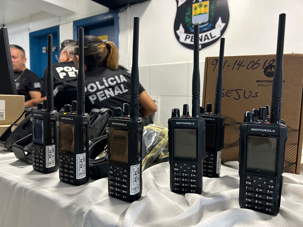 SSP entrega equipamentos de radiocomunicação de última geração para Polícia Penal