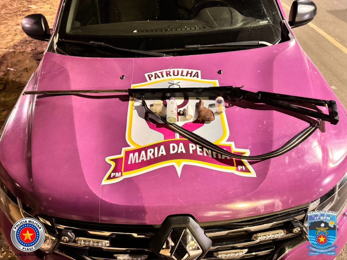 Suspeito de tentativa de estupro é preso com espingarda em São Raimundo Nonato