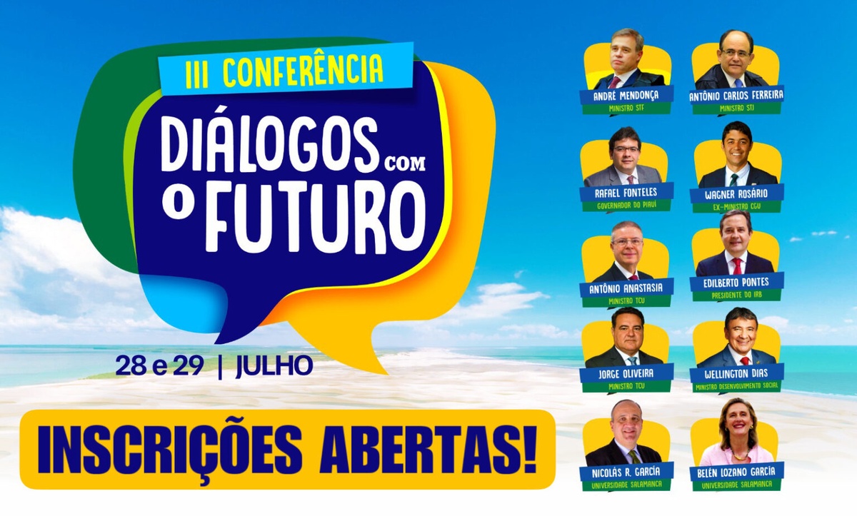 TCE Piauí abre inscrições para a III Conferência Diálogos com o Futuro
