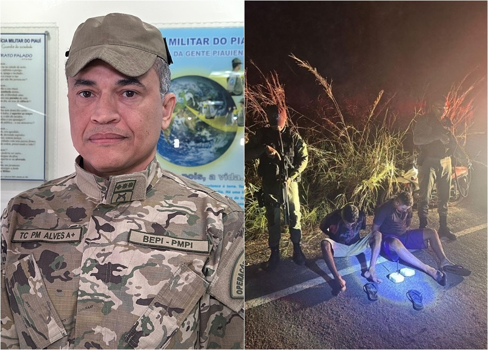 Tenente-coronel Alves ressalta atuação da PM no combate ao tráfico em Luzilândia