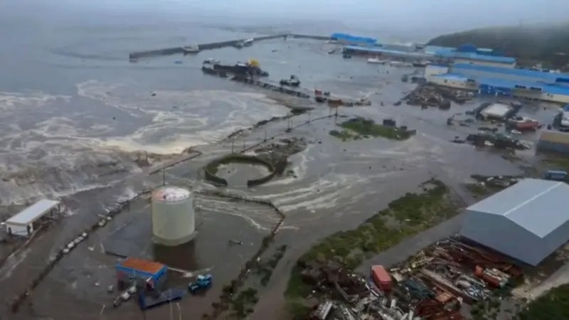 Terremoto na Rússia