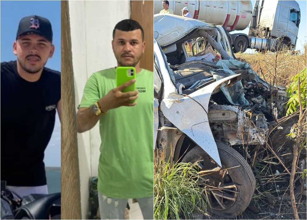 Tragédia na BR-343: colisão entre carro e ônibus mata dois jovens em Campo Maior