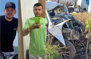 Tragédia na BR-343: colisão entre carro e ônibus mata dois jovens em Campo Maior (Foto: Conecta Piauí) Tragédia na BR-343: colisão entre carro e ônibus mata dois jovens em Campo Maior (Foto: Conecta Piauí)