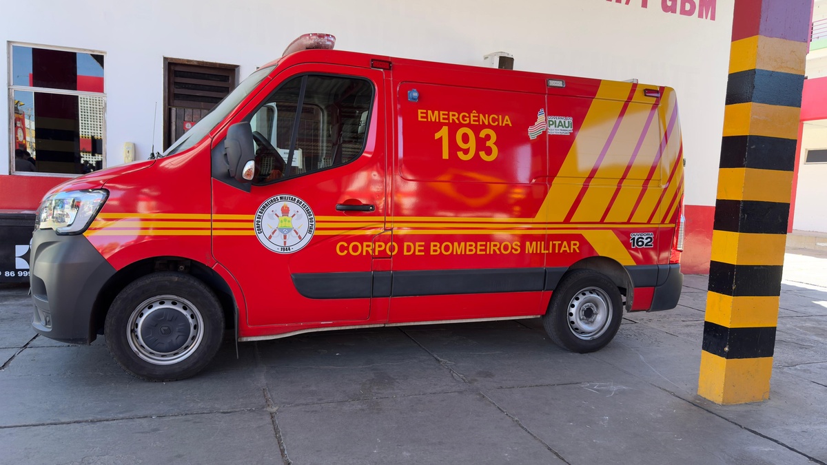 Viatura do Corpo de Bombeiros do Piauí