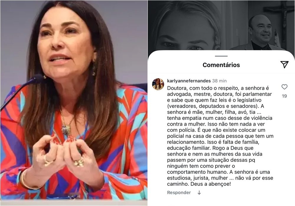 Advogada reage a publicação de Margarete Coelho: 'Tenha empatia'