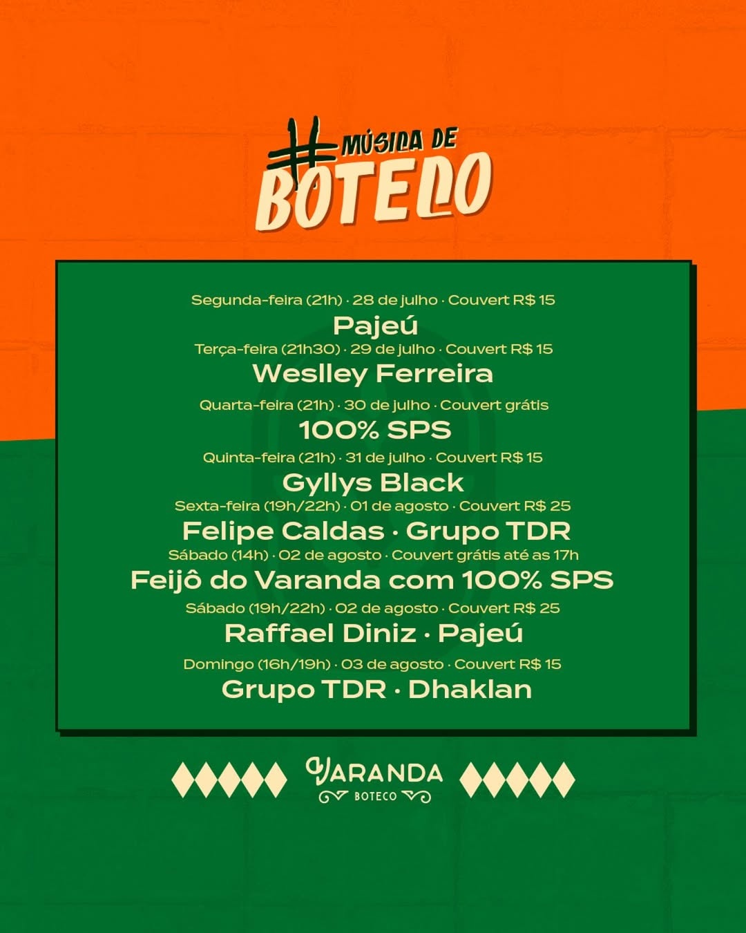 Agenda de eventos: confira o melhor da programação para curtir em Teresina