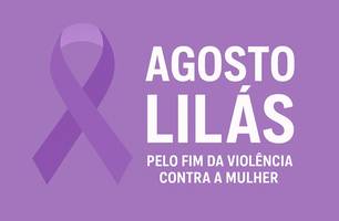 Agosto Lilás (Foto: IA Conecta Piauí) Agosto Lilás (Foto: IA Conecta Piauí)