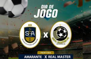 Amarante x Real Master (Foto: Reprodução/Redes sociais) Amarante x Real Master (Foto: Reprodução/Redes sociais)