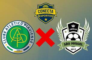 Atlético do Piauí x São Miguel (Foto: Conecta Piauí)