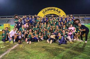 Atlético-PI goleia Vila Nova e conquista título da Série A3 do Brasileiro Feminino (Foto: Reprodução/Ascom CAP)