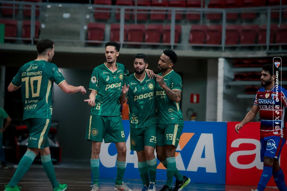 Atlético Piauiense reage e garante empate diante do Fortaleza fora de casa no futsal