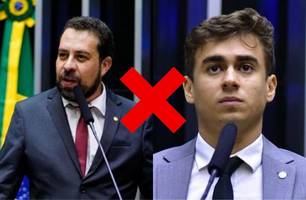 Boulos e Nikolas protagonizam debate acalorado sobre julgamento de Bolsonaro (Foto: Reprodução/ Câmara dos Deputados) Boulos e Nikolas protagonizam debate acalorado sobre julgamento de Bolsonaro (Foto: Reprodução/ Câmara dos Deputados)